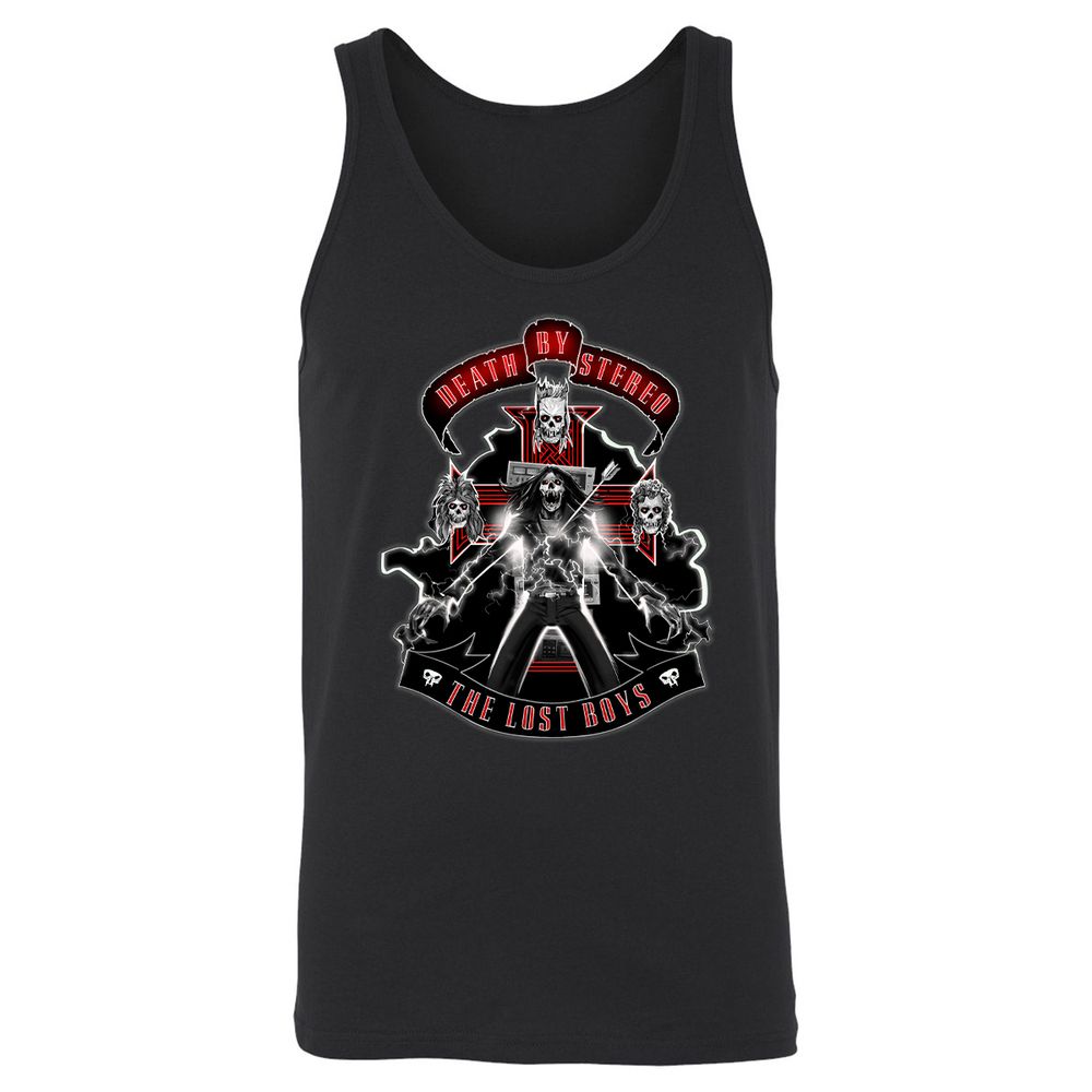 Unisex Jersey Tank - LTPKAQKB - Black - 1