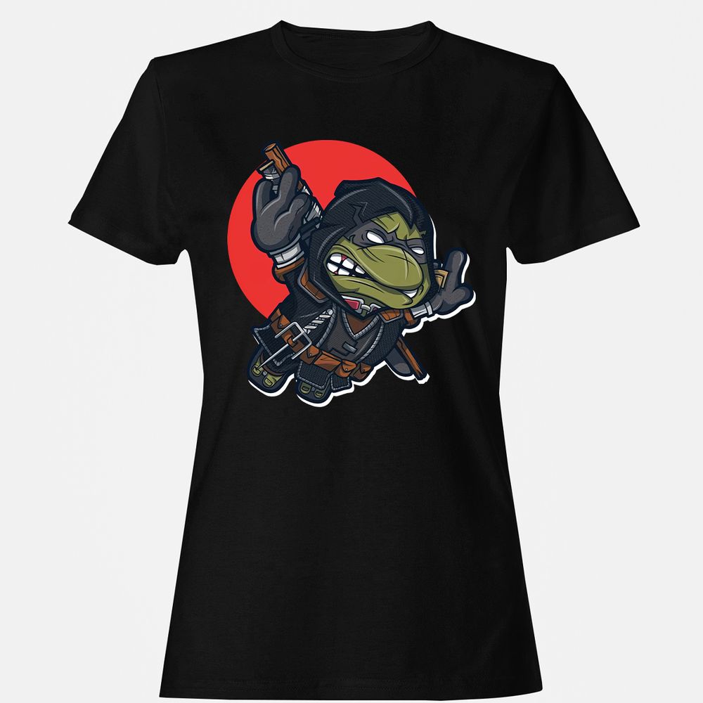 Women's T-Shirt - L4KL2CSE - Black - 1