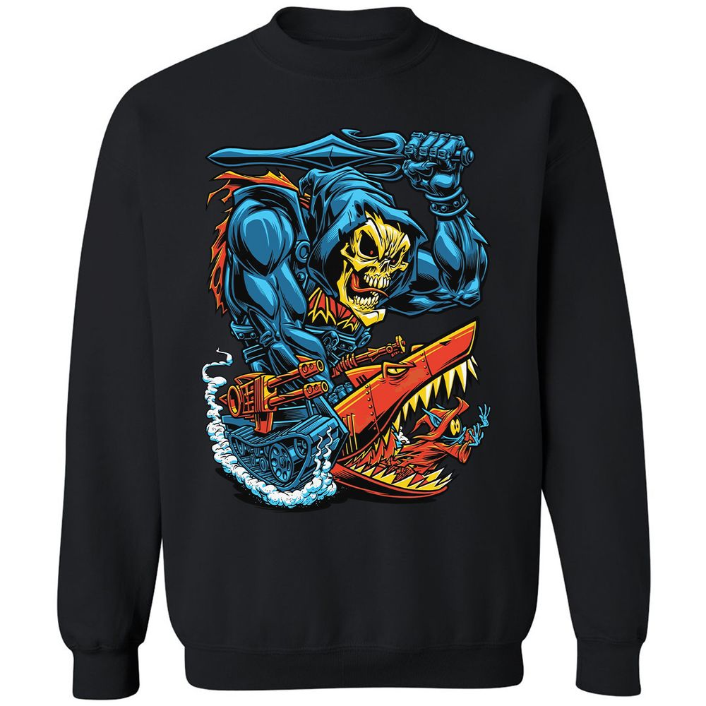 Classic Unisex Sweatshirt - 5KAV7NEE - Black - 1