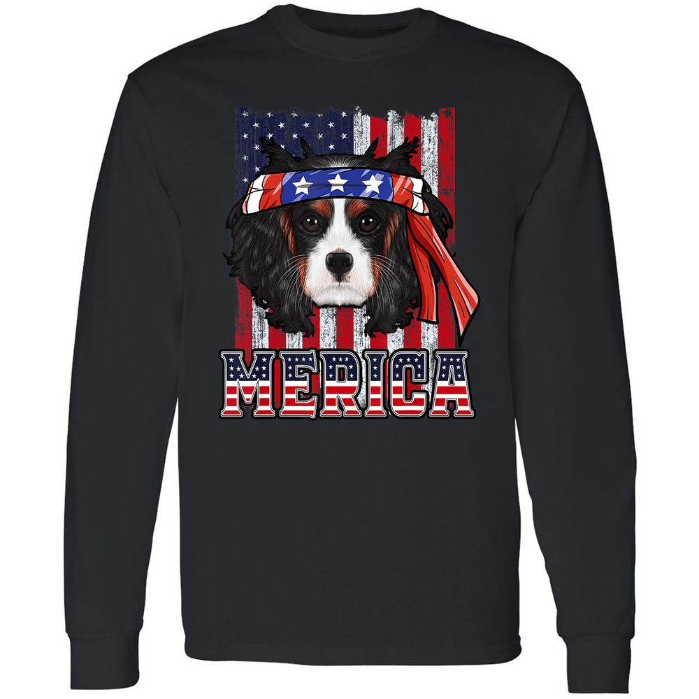 Long Sleeve T-Shirt - D7T1KW8F - Black - 1