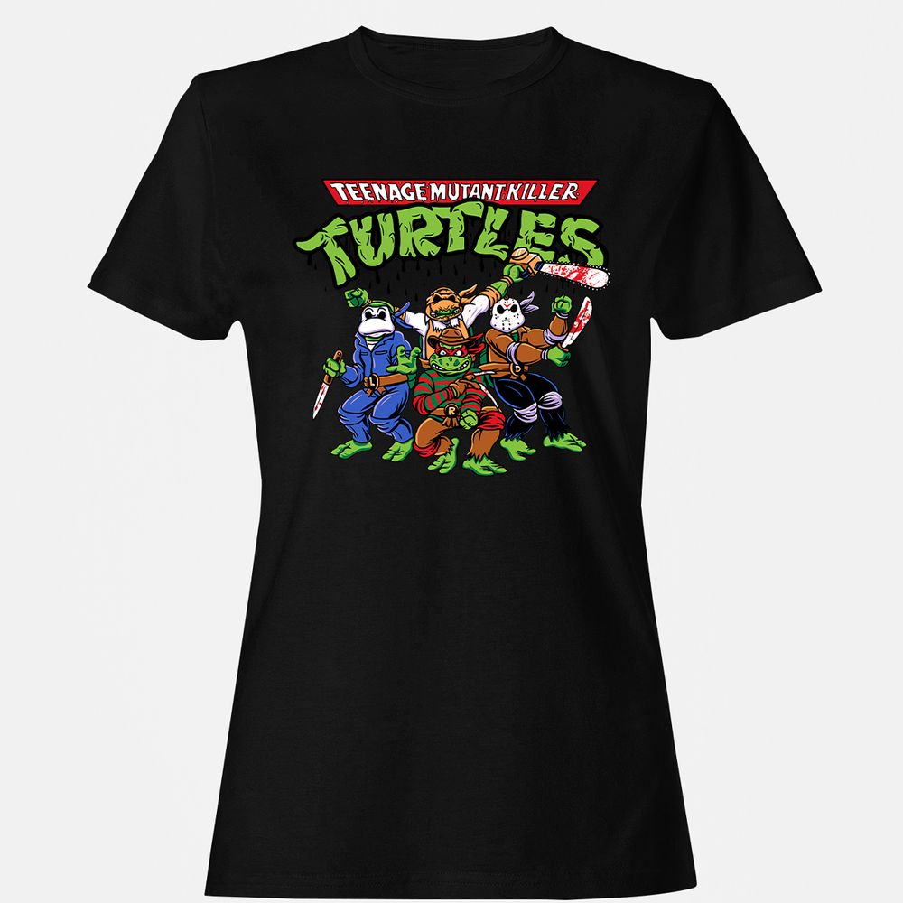 Women's T-Shirt - F7LFTKND - Black - 1