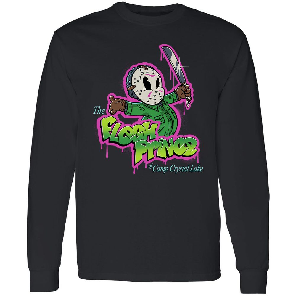 Long Sleeve T-Shirt - QEXSUNZG - Black - 1