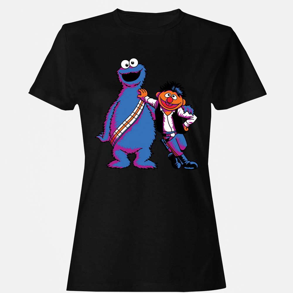 Women's T-Shirt - XBJG2MDZ - Black - 1