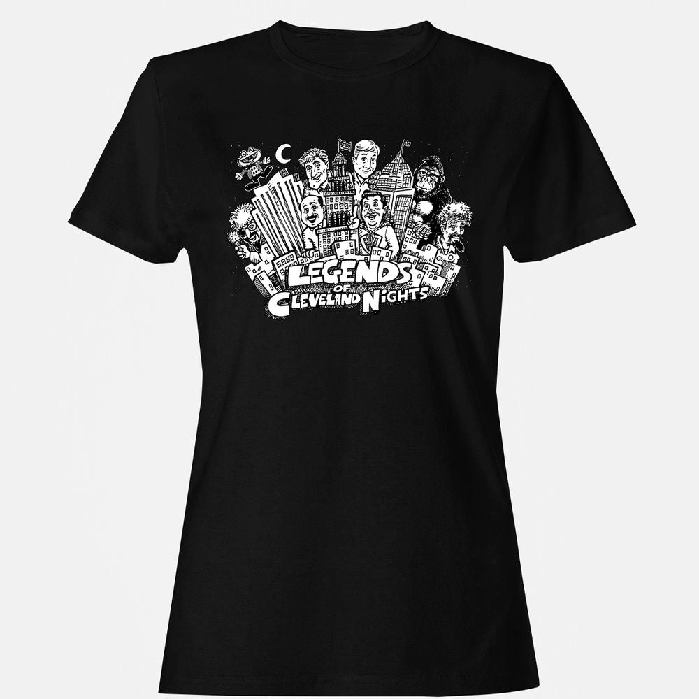 Women's T-Shirt - KZUVNJNF - Black - 1