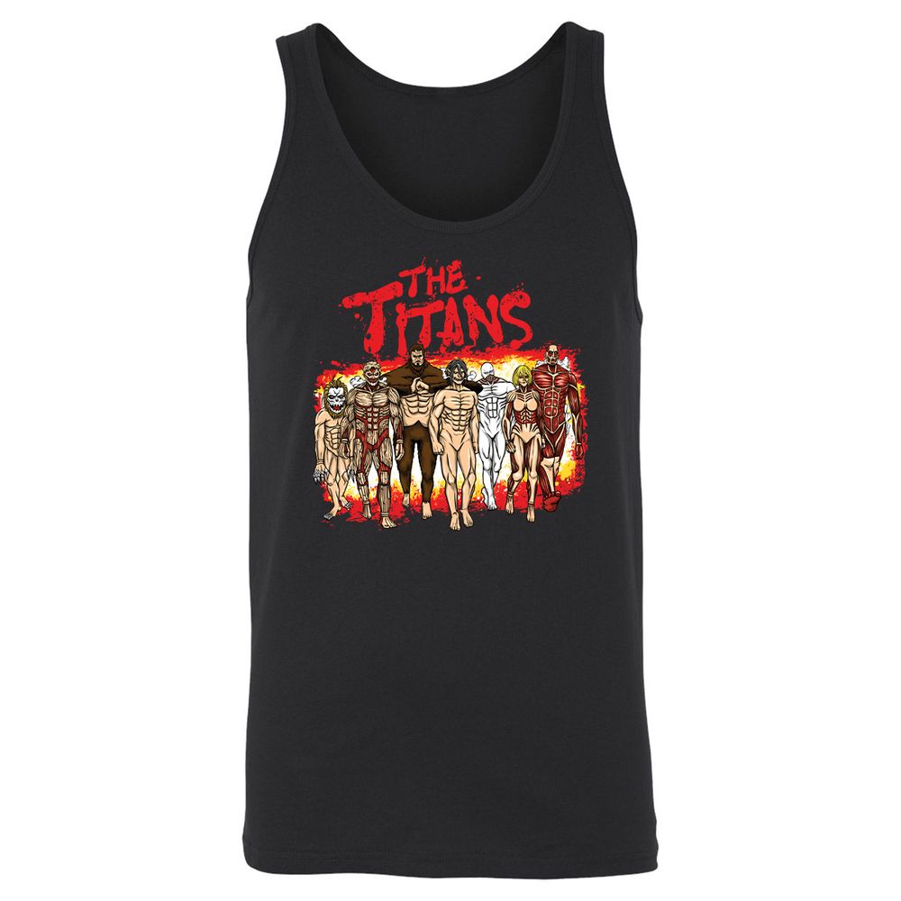 Unisex Jersey Tank - 8L9WBSTT - Black - 1