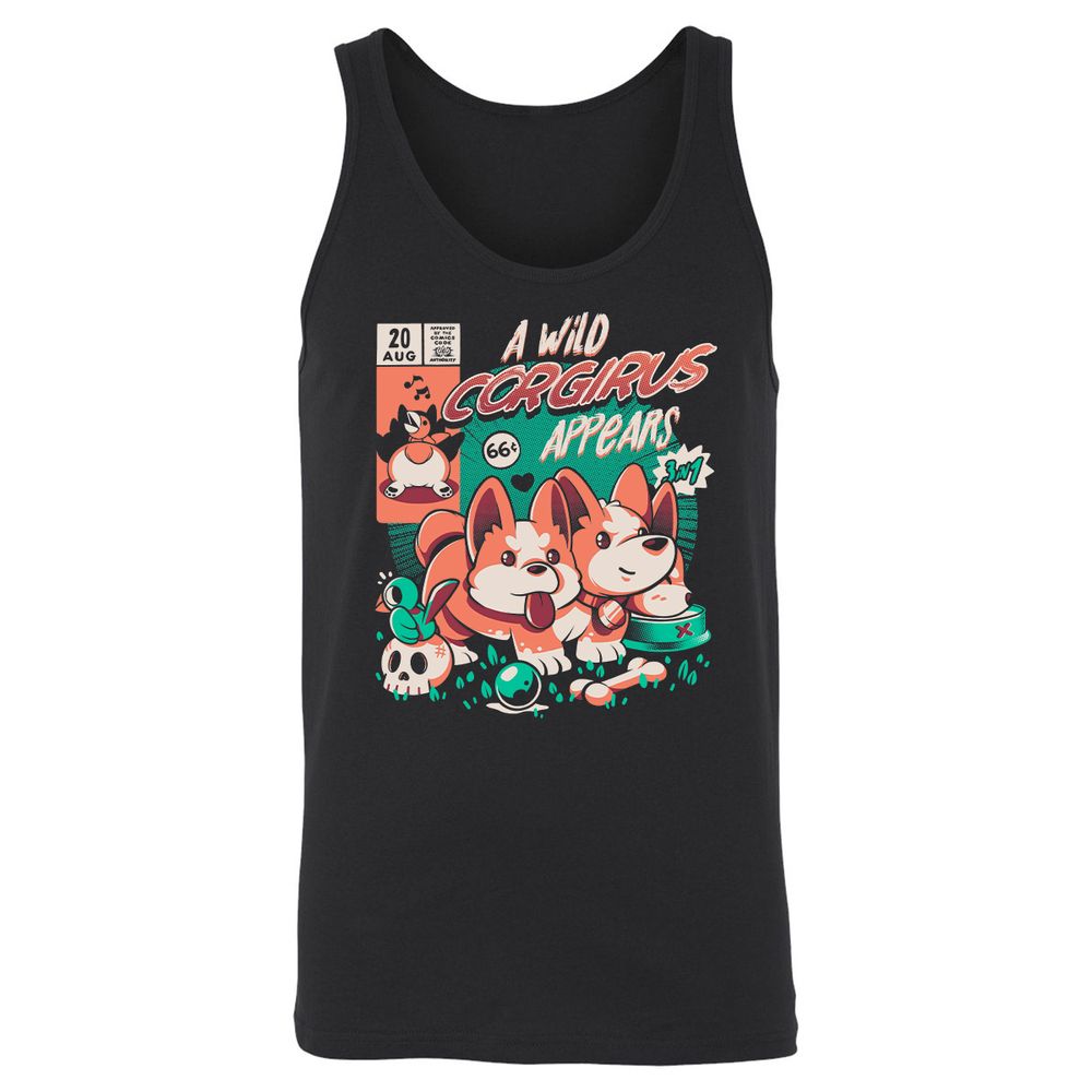 Unisex Jersey Tank - JMCBFZ3P - Black - 1
