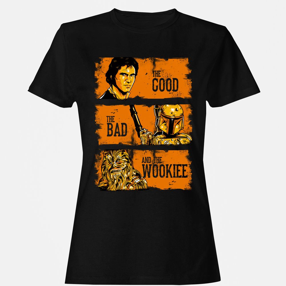 Women's T-Shirt - 6Q7D8TZC - Black - 1