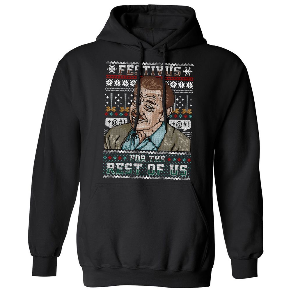 Classic Unisex Hoodie - LK39Y77S - Black - 1