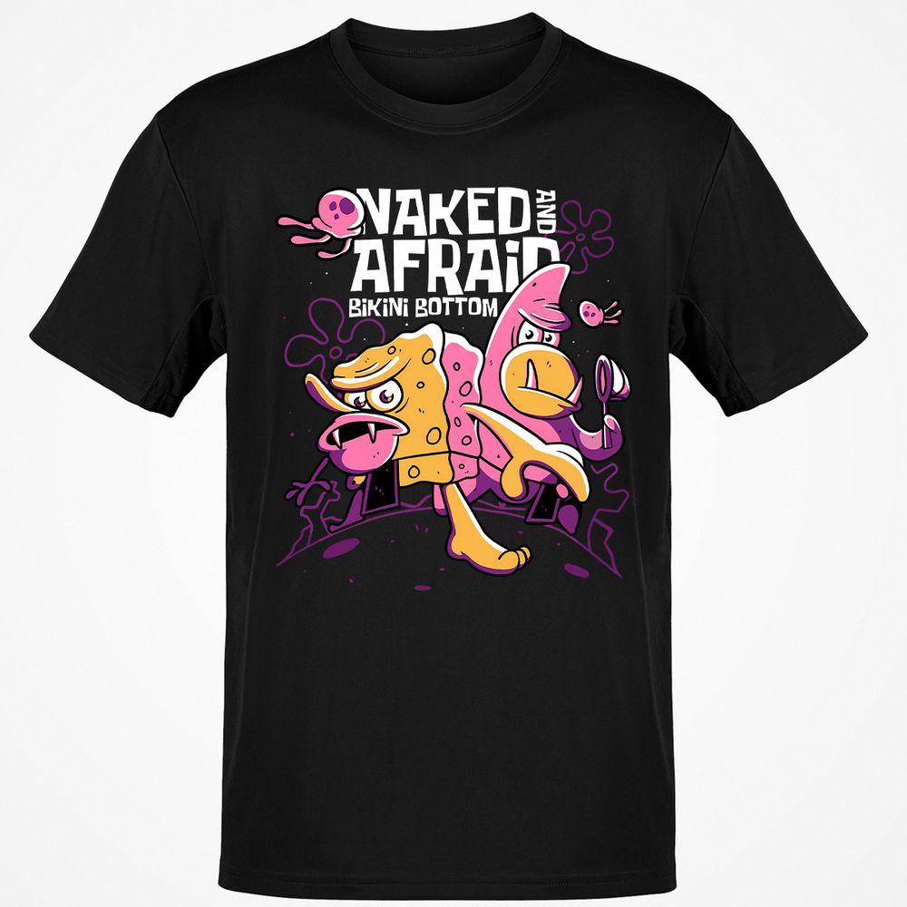 Classic Unisex T-Shirt - 82PJR6UX - Black - 1