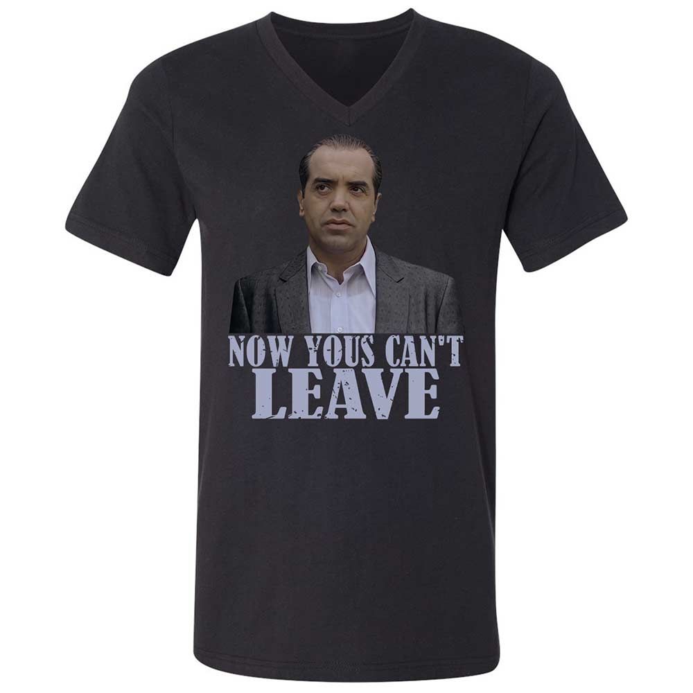 Unisex V-Neck T-Shirt - L3LRG4L3 - Black - 1