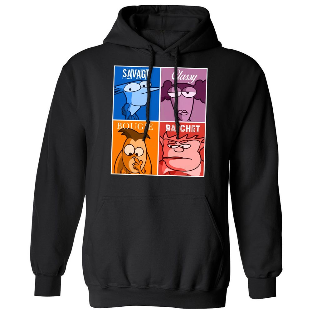 Classic Unisex Hoodie - PPFVRWV5 - Black - 1
