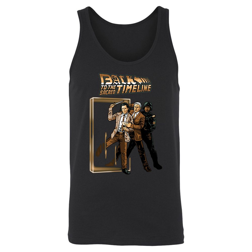 Unisex Jersey Tank - MAAALU8Z - Black - 1