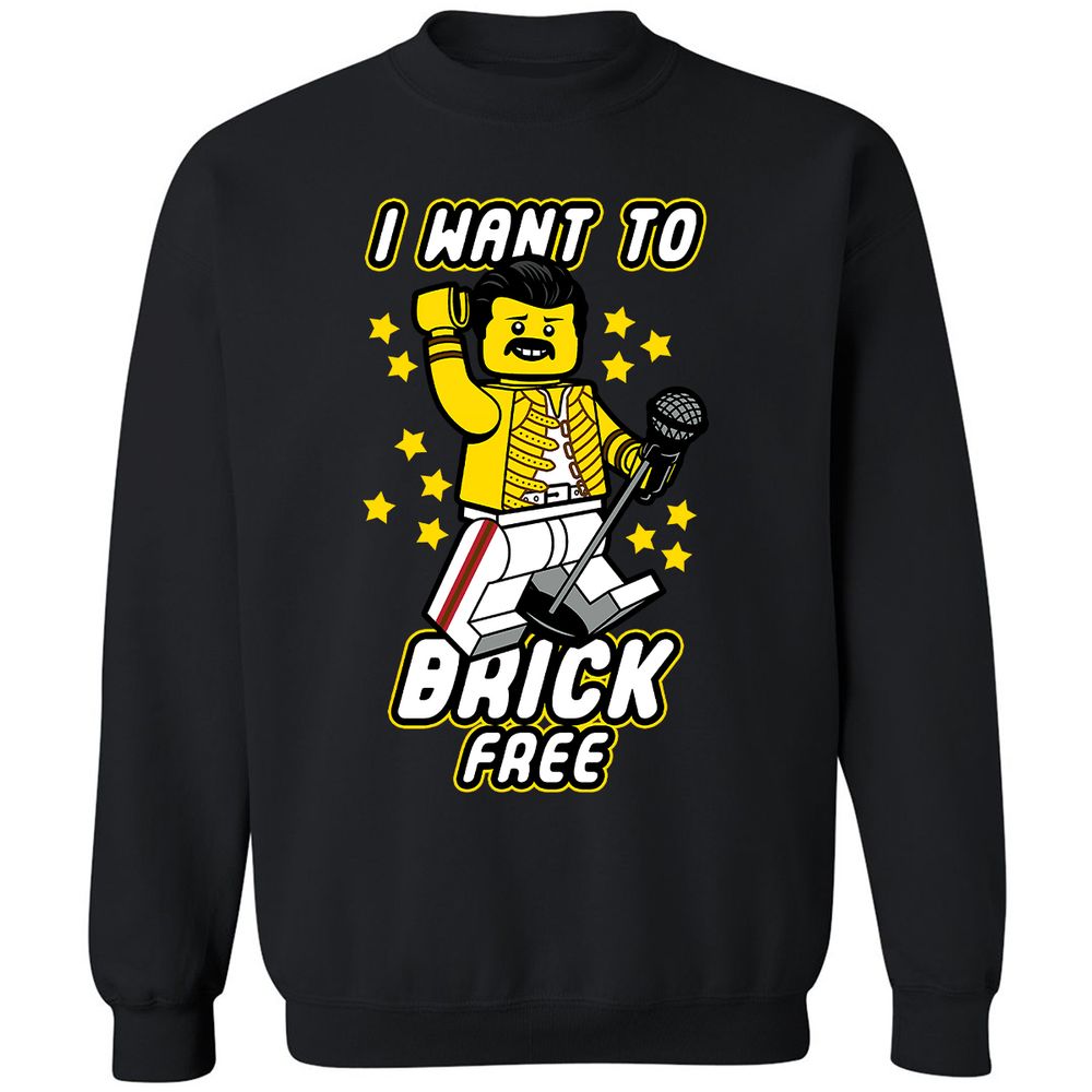 Classic Unisex Sweatshirt - KRBV7UMY - Black - 1