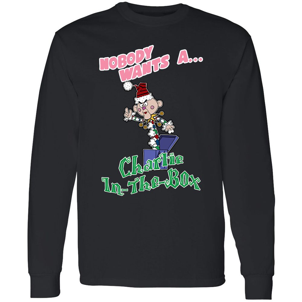 Long Sleeve T-Shirt - ZLJCRLLK - Black - 1