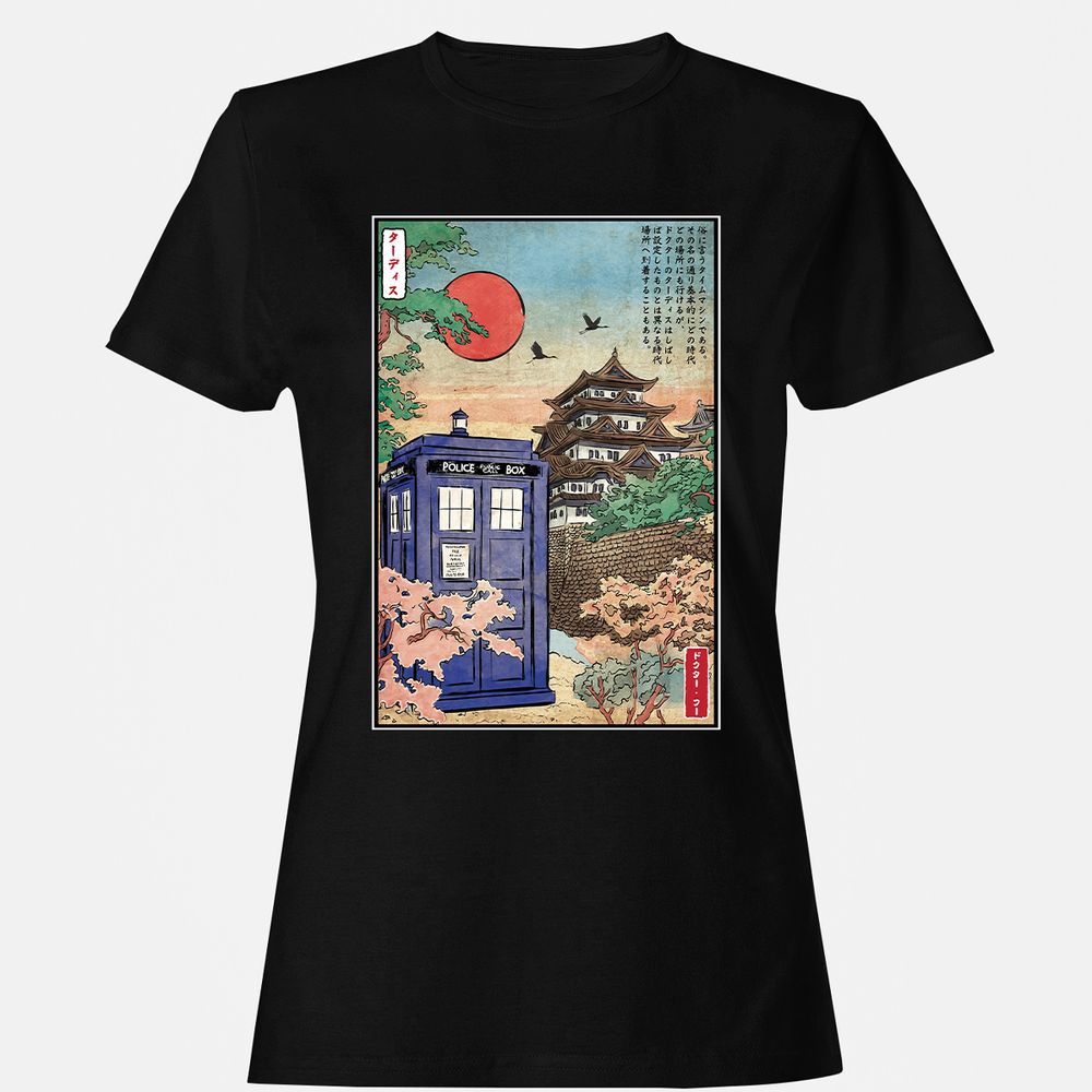 Women's T-Shirt - E193XH7Z - Black - 1