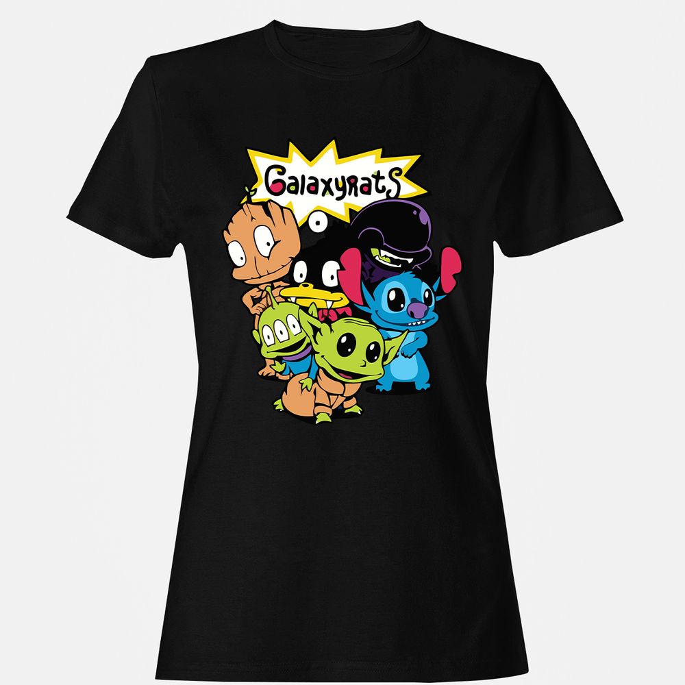 Women's T-Shirt - VG7PLC9Y - Black - 1