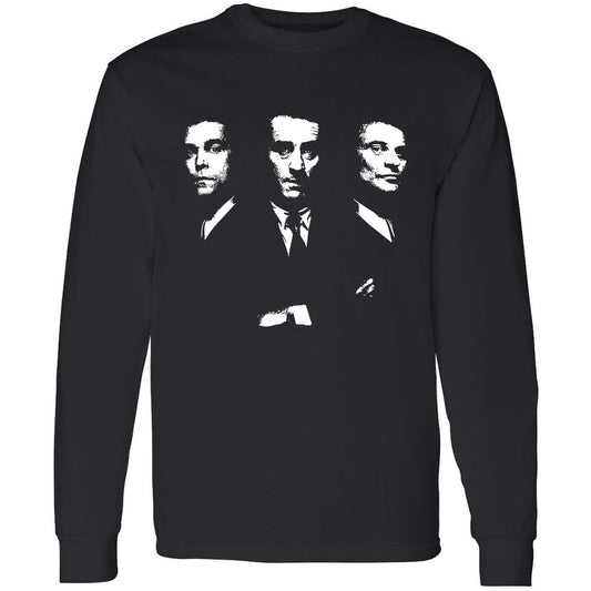 Long Sleeve T-Shirt - 689XYGLW - Black - 1