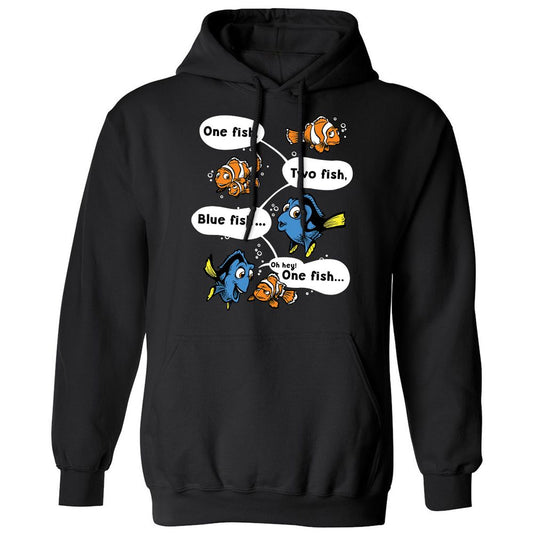 Classic Unisex Hoodie - LWDKB81T - Black - 1