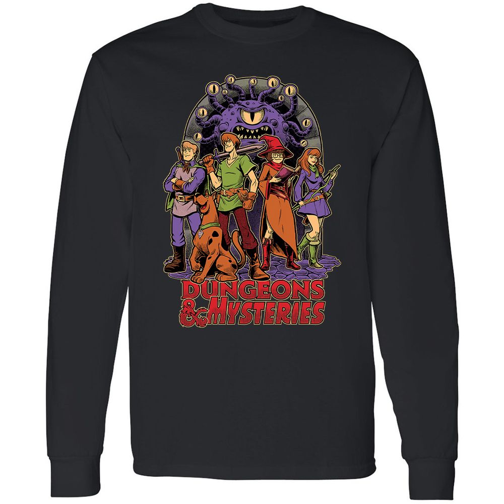 Long Sleeve T-Shirt - 4YF9QE5W - Black - 1