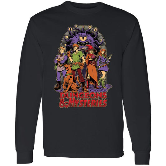 Long Sleeve T-Shirt - 4YF9QE5W - Black - 1