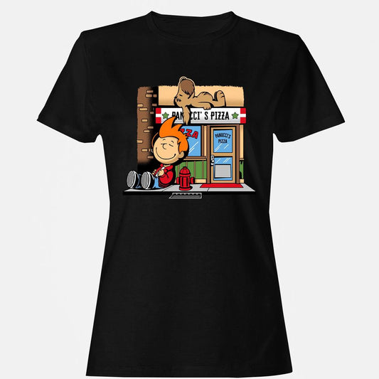 Women's T-Shirt - LTDJQB48 - Black - 1