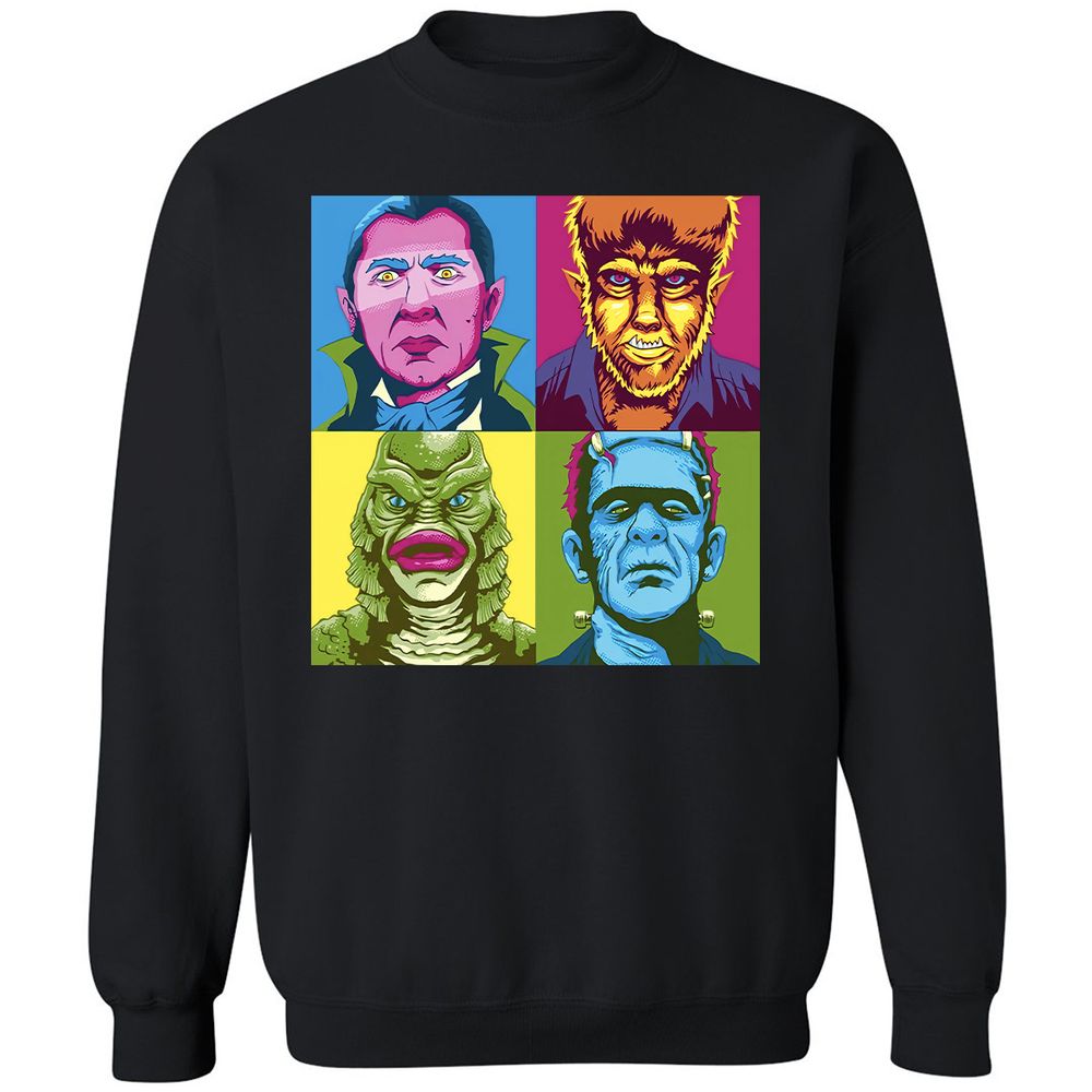 Classic Unisex Sweatshirt - K7KH9NB8 - Black - 1