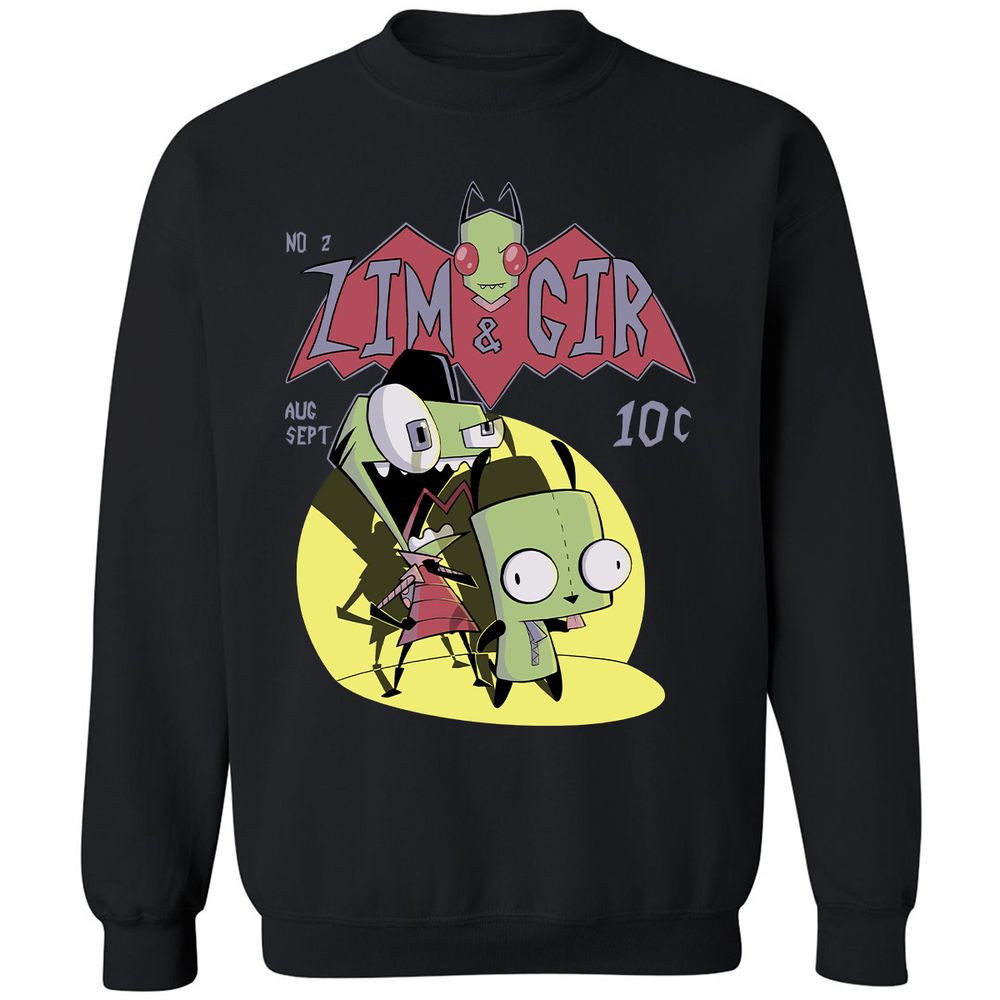 Classic Unisex Sweatshirt - P9S4HGQQ - Black - 1