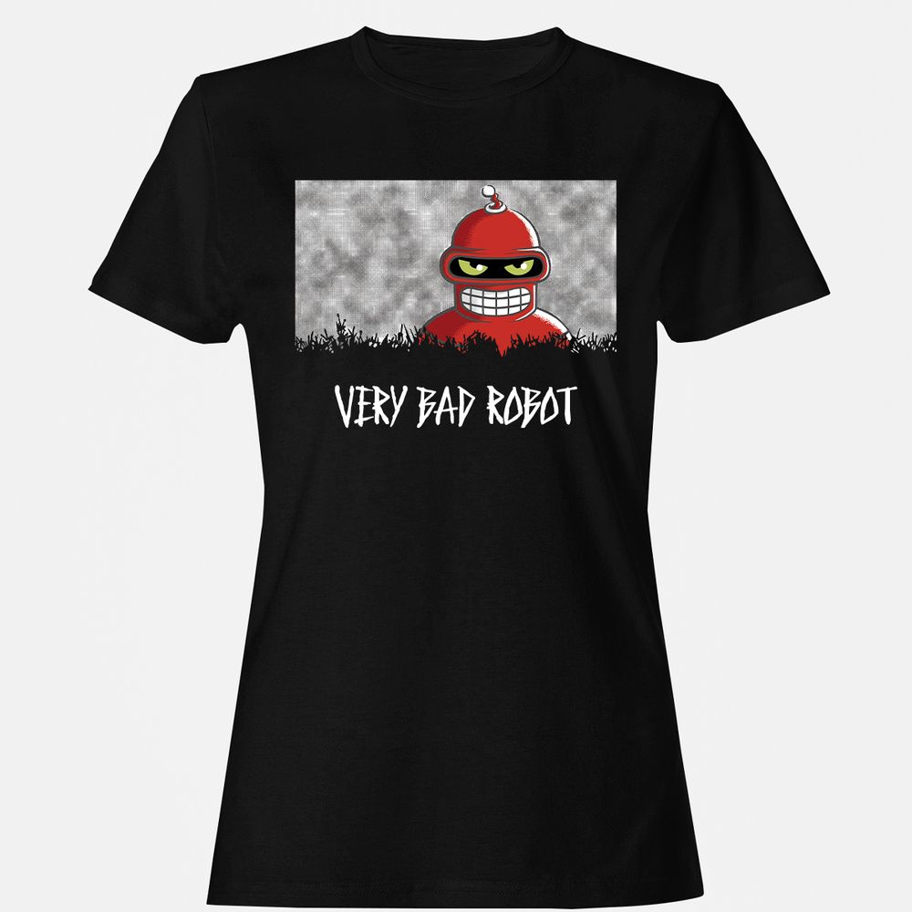 Women's T-Shirt - XTUFMZR7 - Black - 1