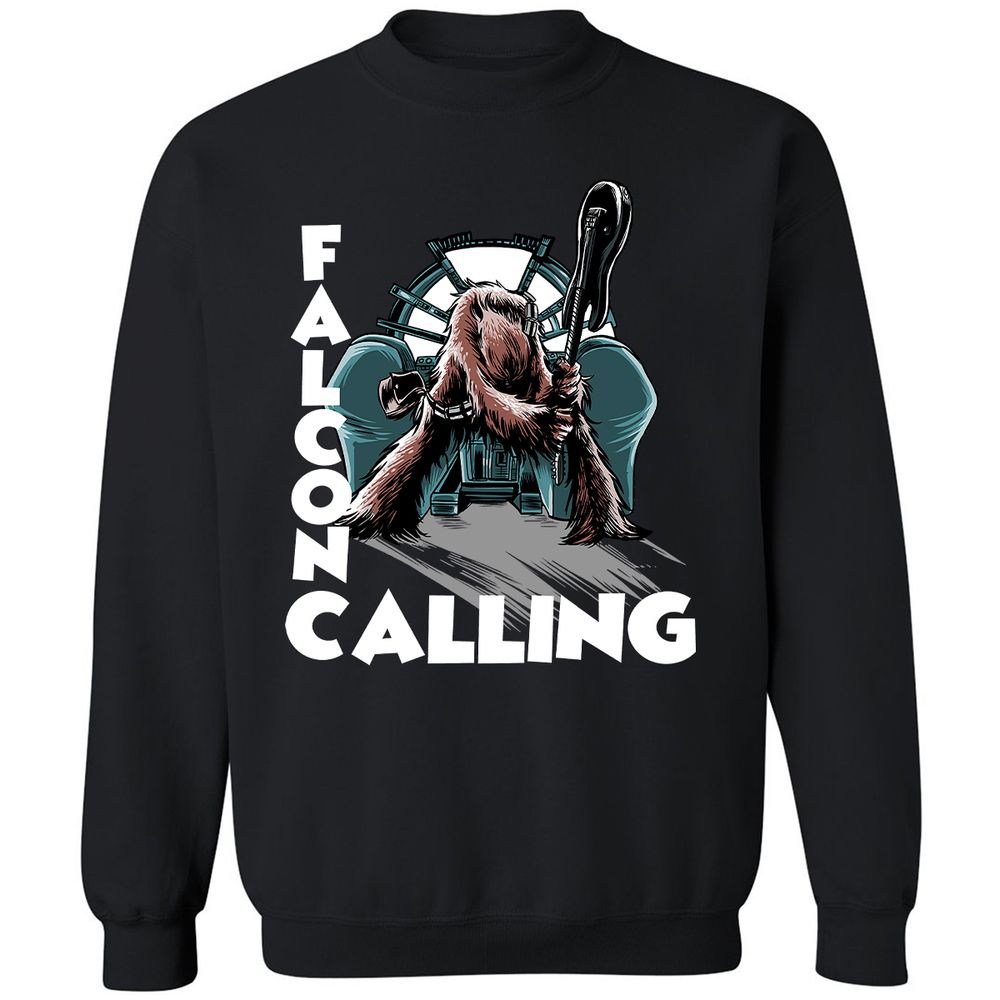 Classic Unisex Sweatshirt - UXW1ZYYN - Black - 1