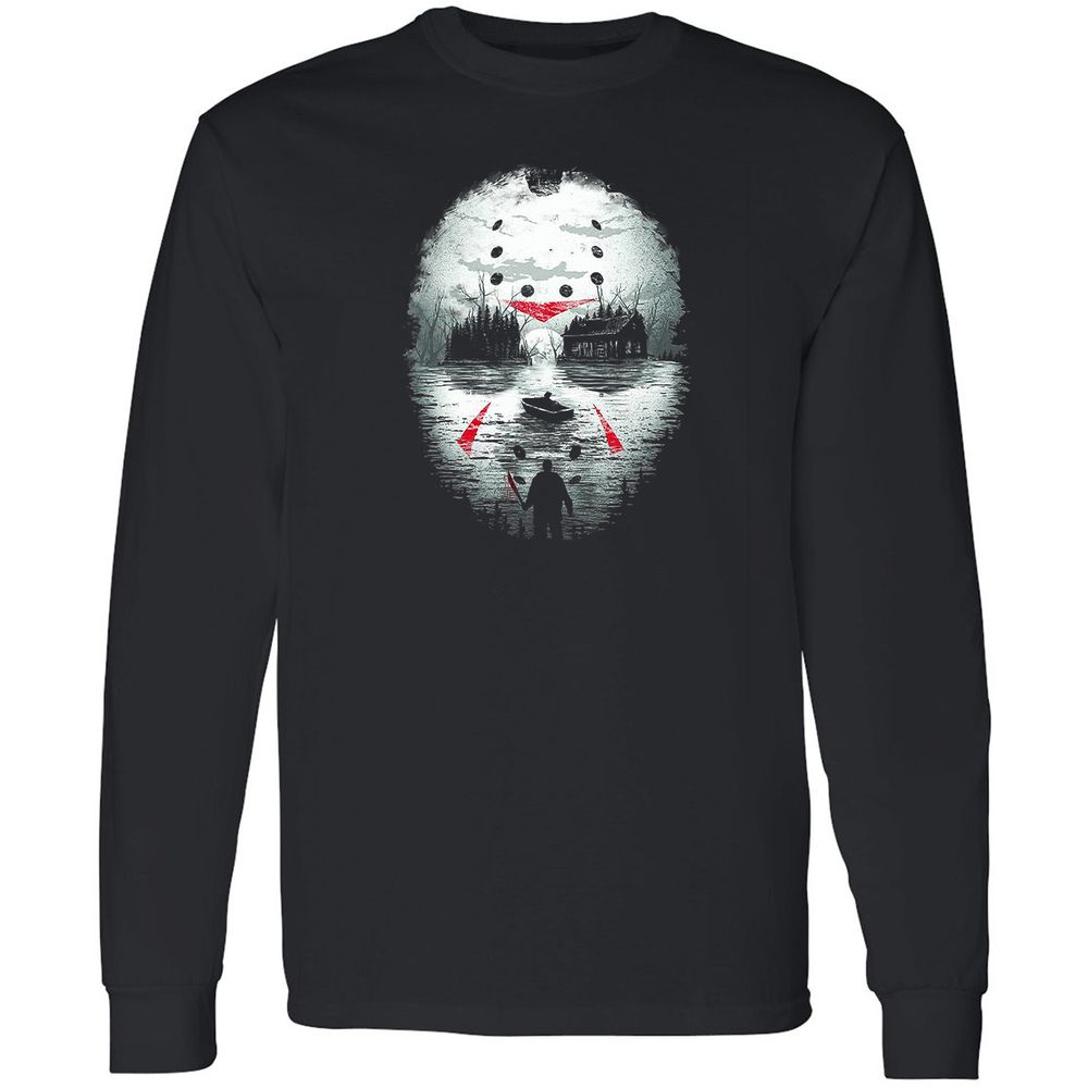 Long Sleeve T-Shirt - RK217JWG - Black - 1