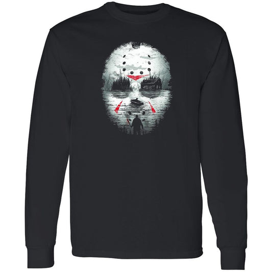 Long Sleeve T-Shirt - RK217JWG - Black - 1