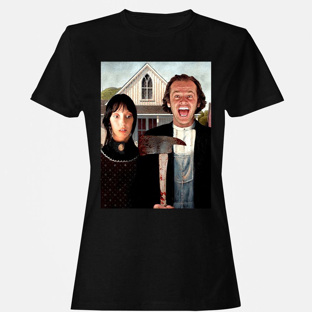 Women's T-Shirt - KU4Q56XE - Black - 1