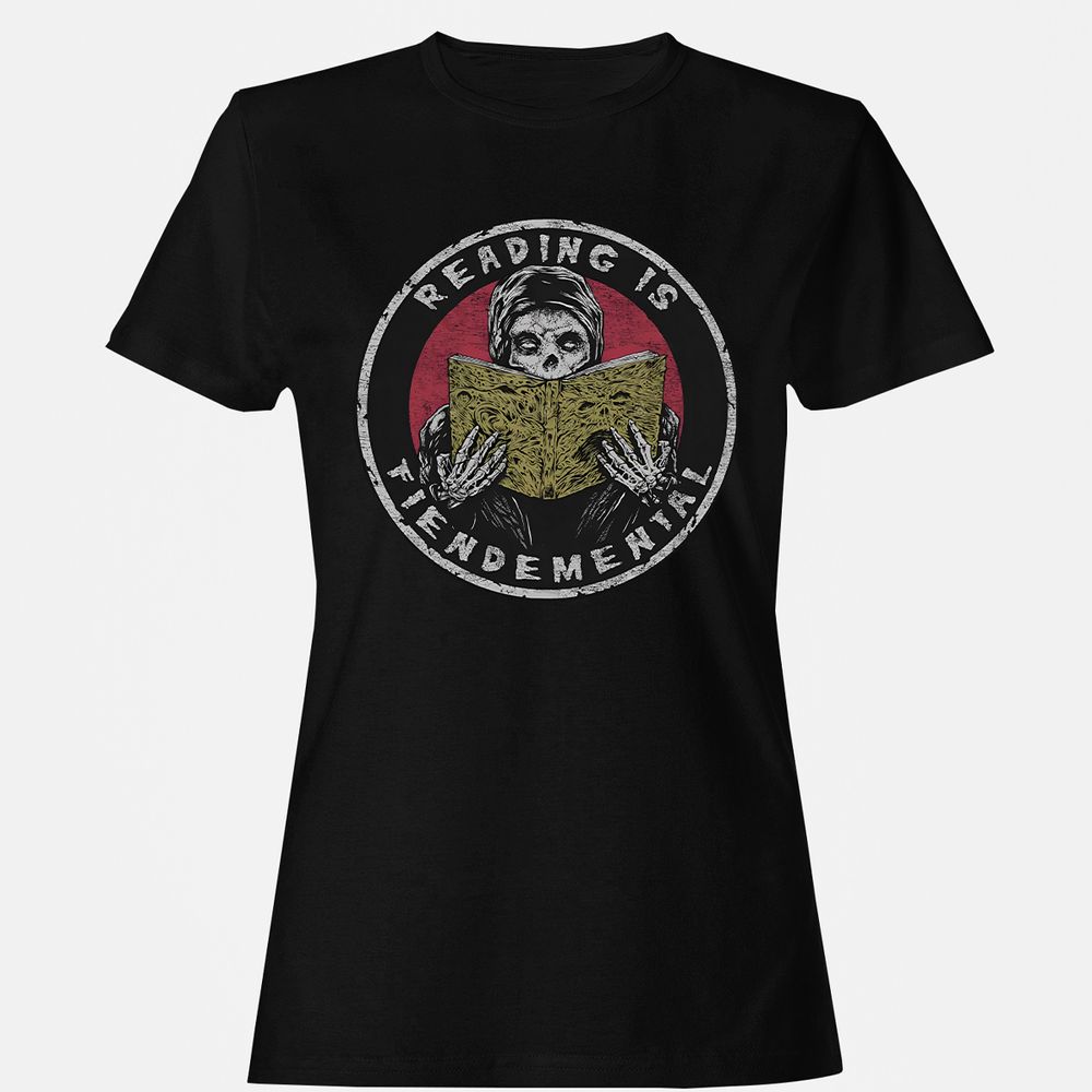 Reading Is Fiendemental - Black - 1