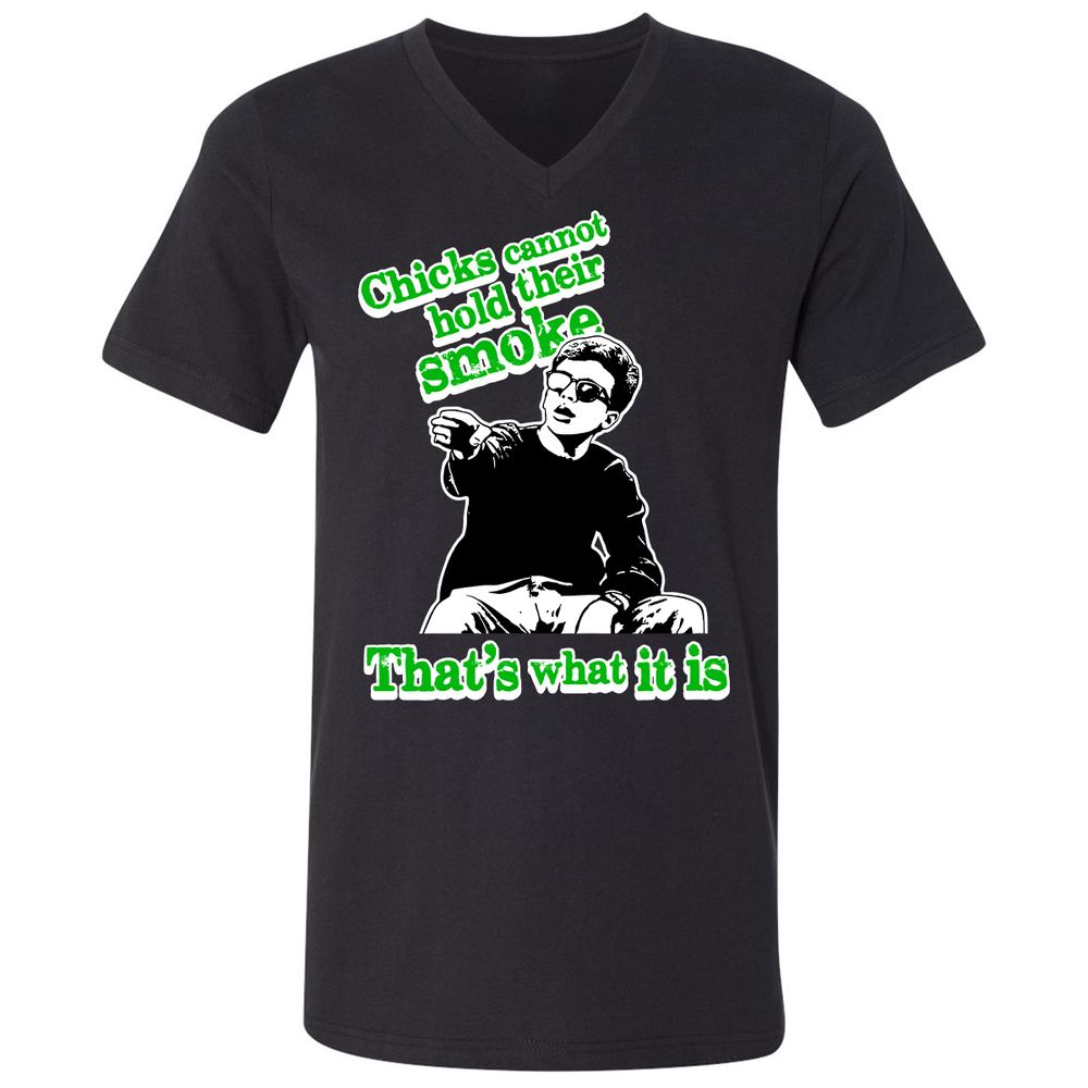 Unisex V-Neck T-Shirt - SVLVXA4P - Black - 1
