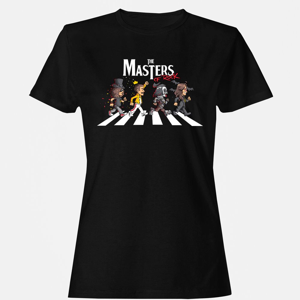 Women's T-Shirt - CBVVUJCR - Black - 1