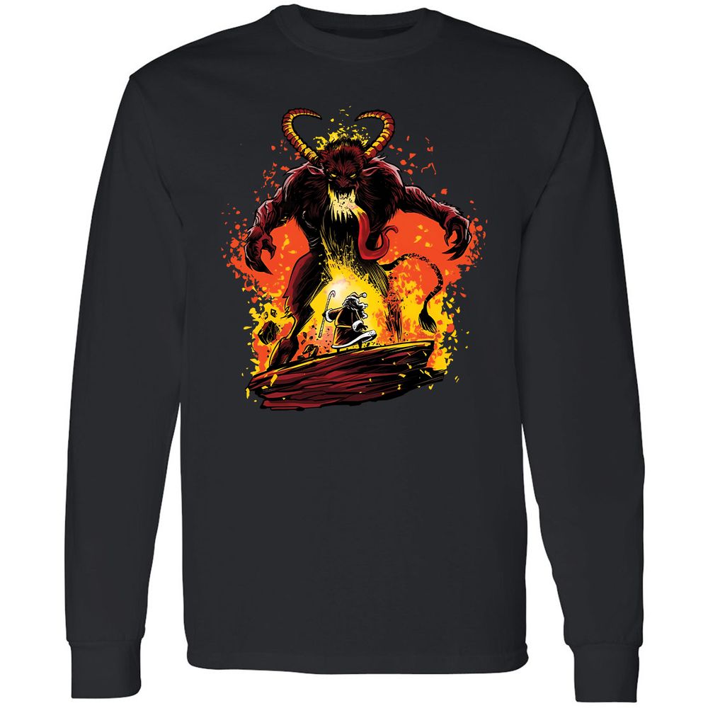 Long Sleeve T-Shirt - 1A6VJ9FY - Black - 1