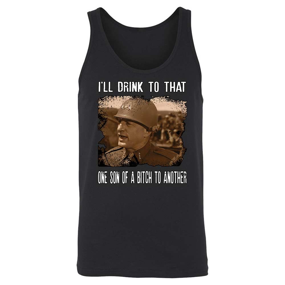 Unisex Jersey Tank - CDZN4XV6 - Black - 1