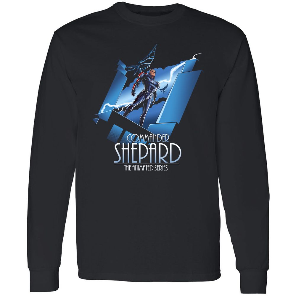 Long Sleeve T-Shirt - YMRS1DDF - Black - 1
