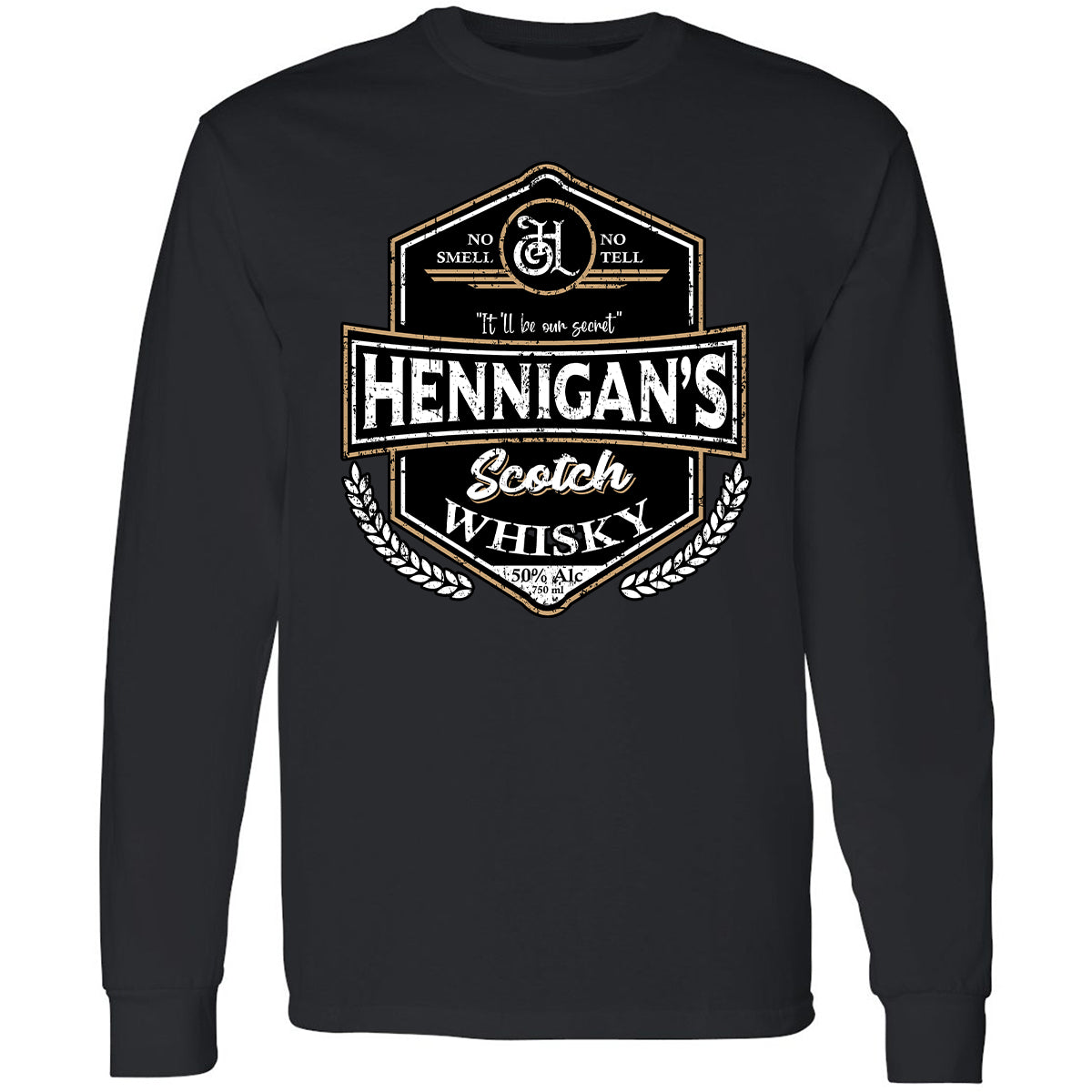 Long Sleeve T-Shirt - B31U2CCA - Black - 1