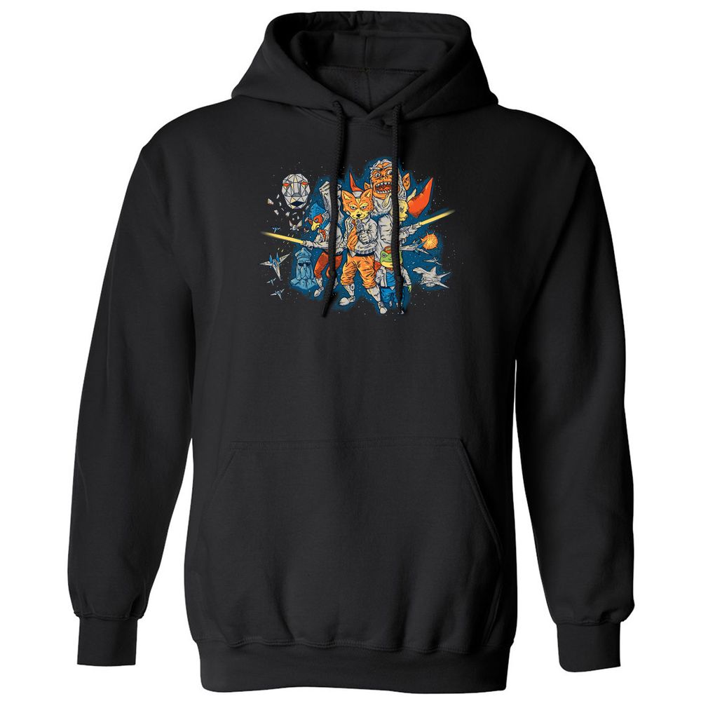 Classic Unisex Hoodie - VY6LWMSP - Black - 1
