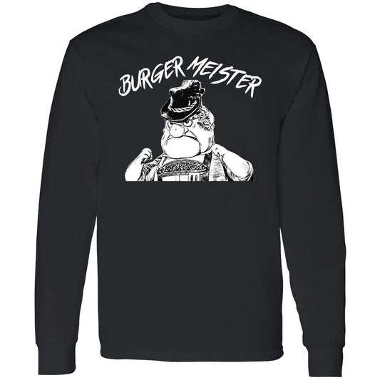 Long Sleeve T-Shirt - 3RG8KCS2 - Black - 1