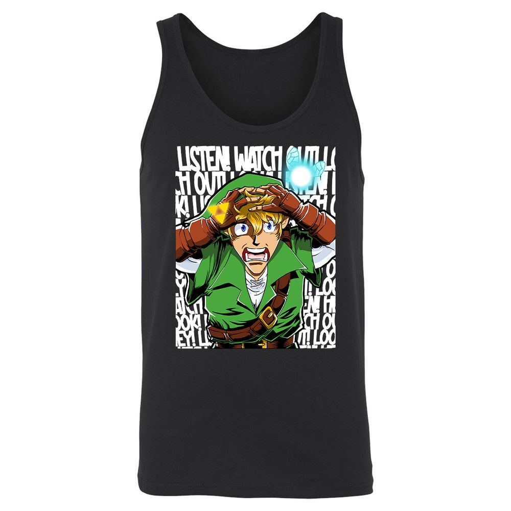 Unisex Jersey Tank - XUU3LBE5 - Black - 1