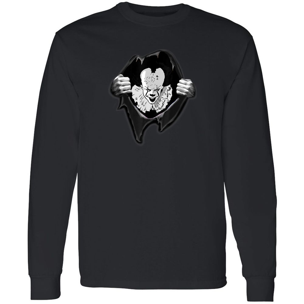 Long Sleeve T-Shirt - GQSXEAGN - Black - 1