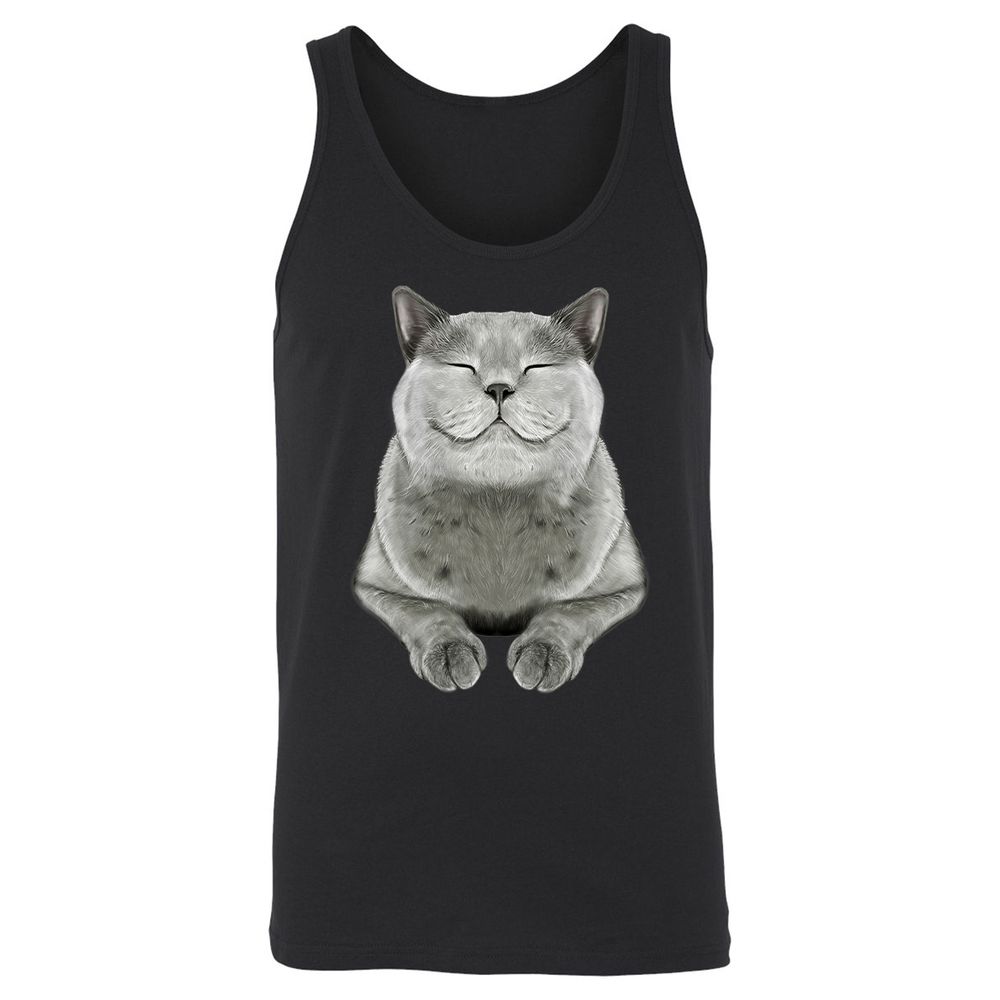 Unisex Jersey Tank - BD175DZA - Black - 1