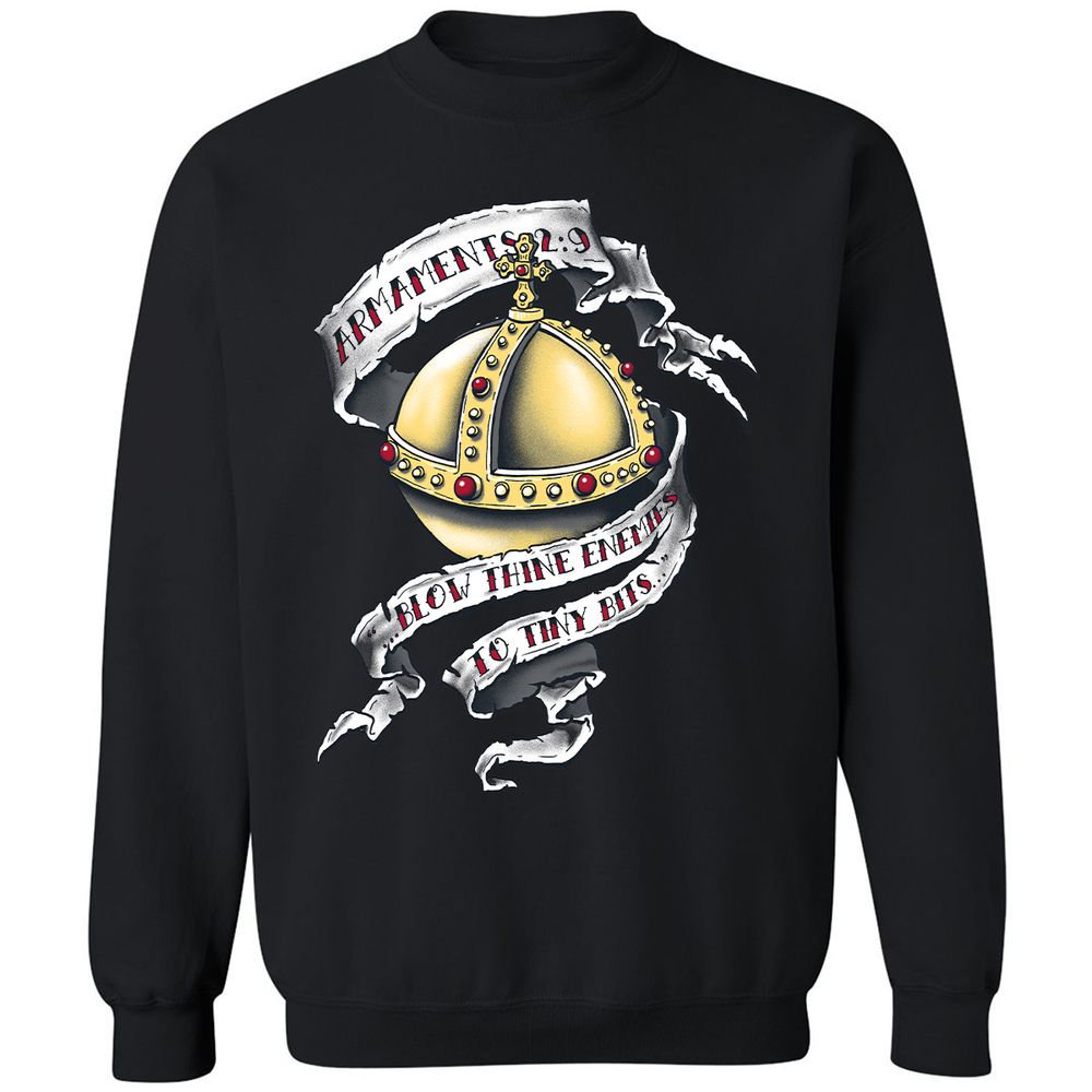 Classic Unisex Sweatshirt - EJJYMRFK - Black - 1