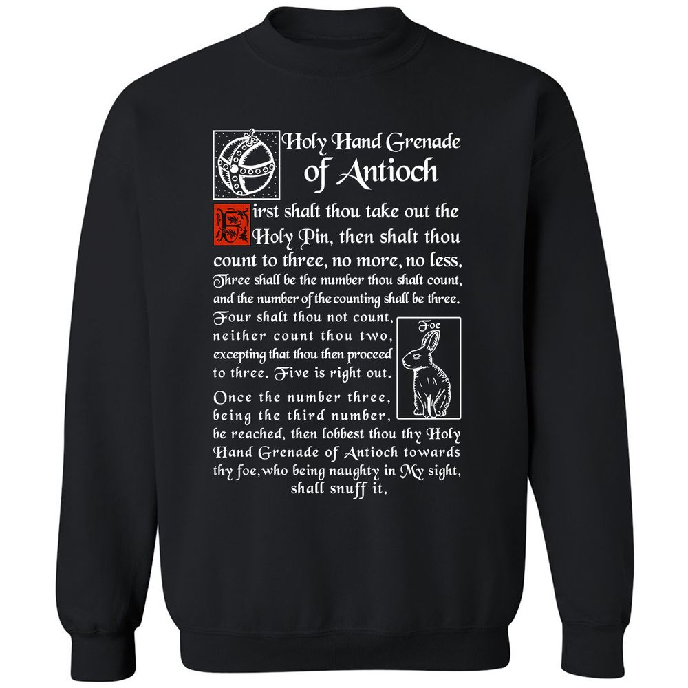 Classic Unisex Sweatshirt - 2QVQ1YJK - Black - 1