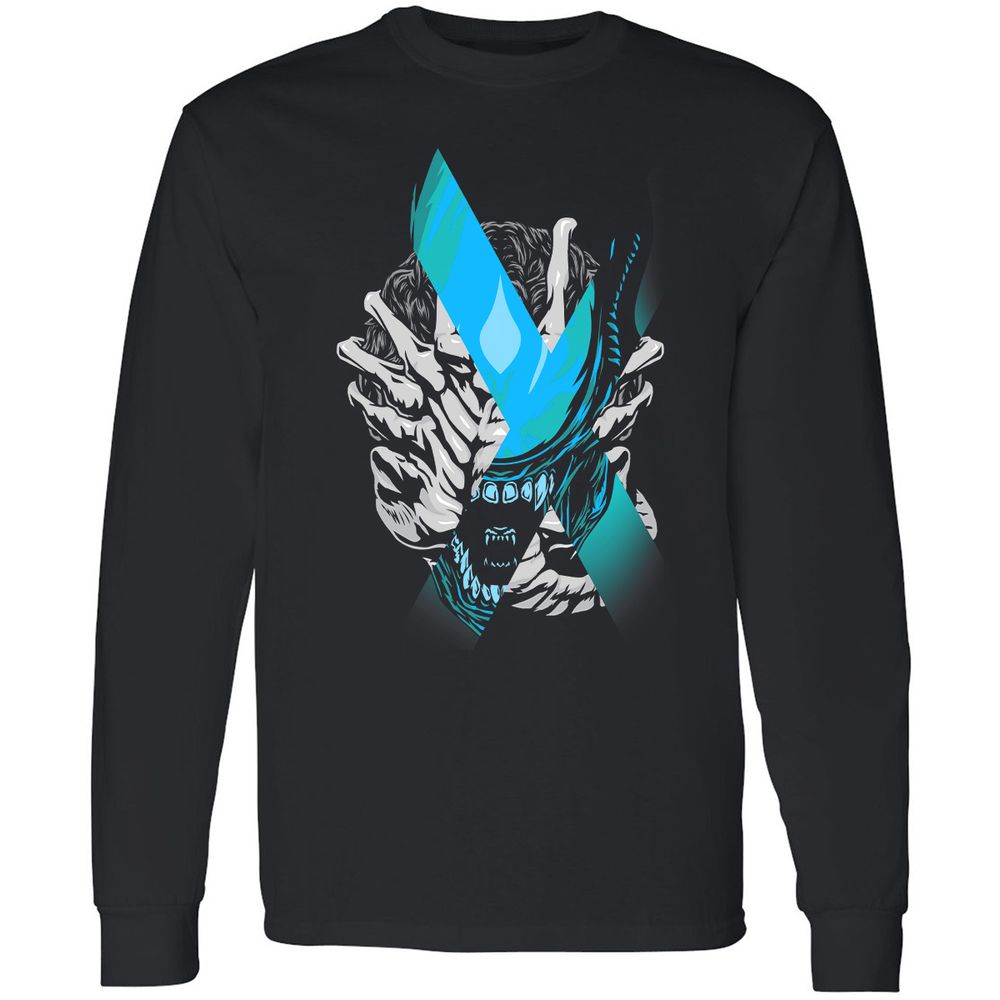 Long Sleeve T-Shirt - RWNE9YWE - Black - 1