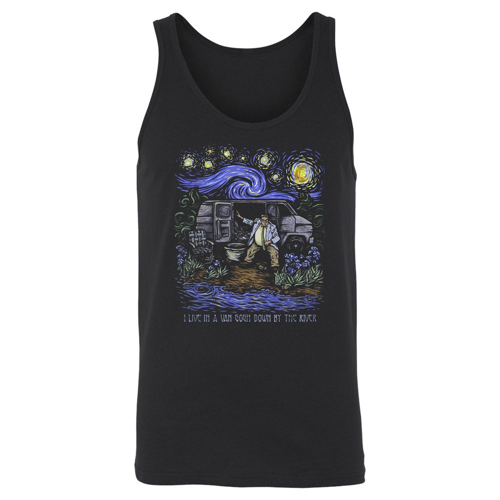 Unisex Jersey Tank - XULGEFA5 - Black - 1