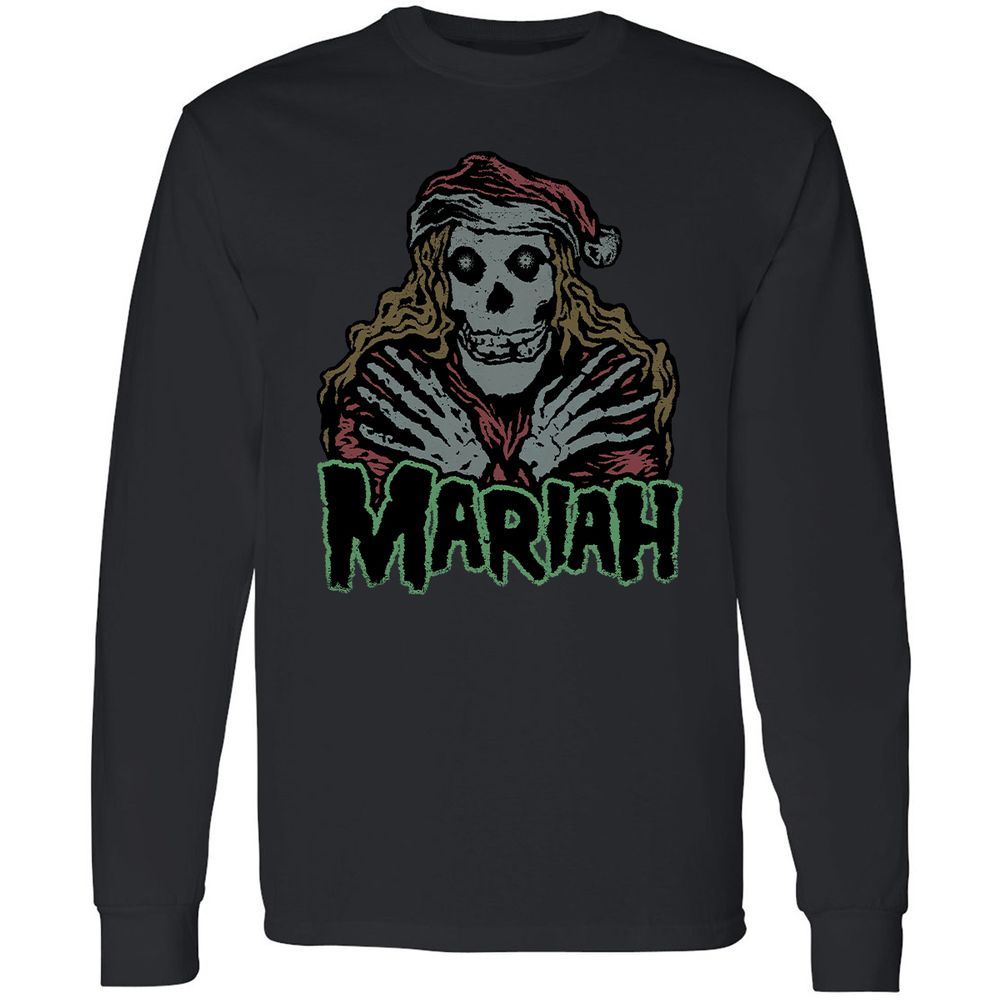 Long Sleeve T-Shirt - BYMFB7TK - Black - 1