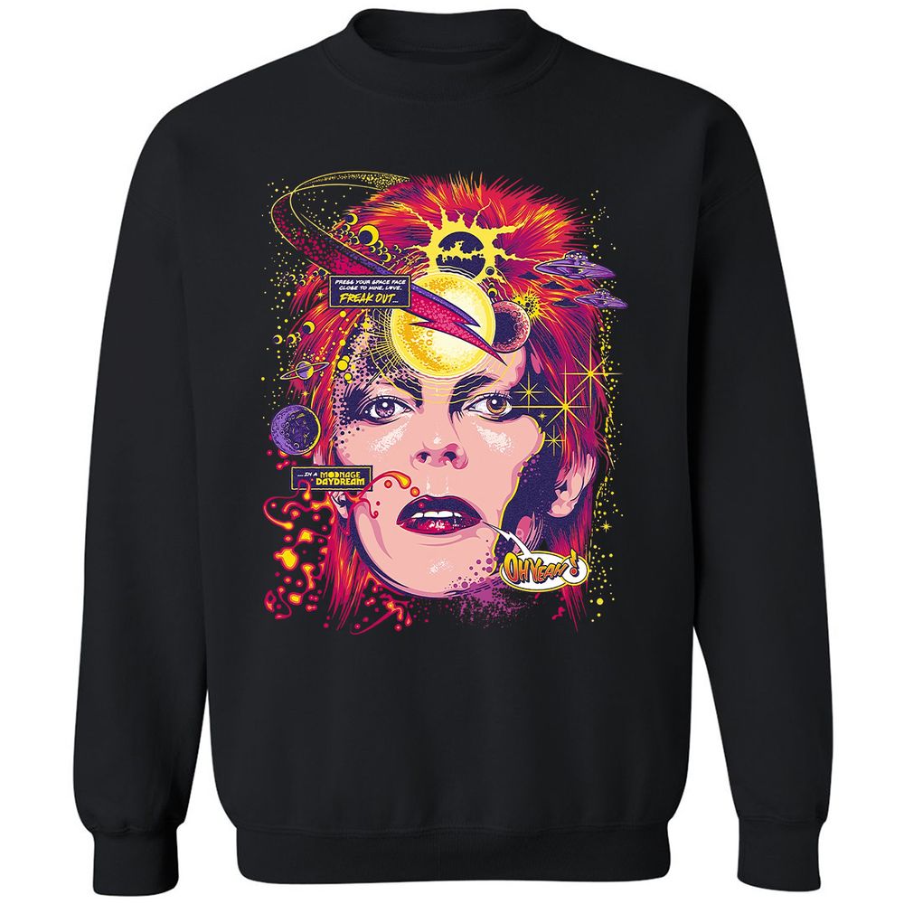 Classic Unisex Sweatshirt - FJMKR2E1 - Black - 1